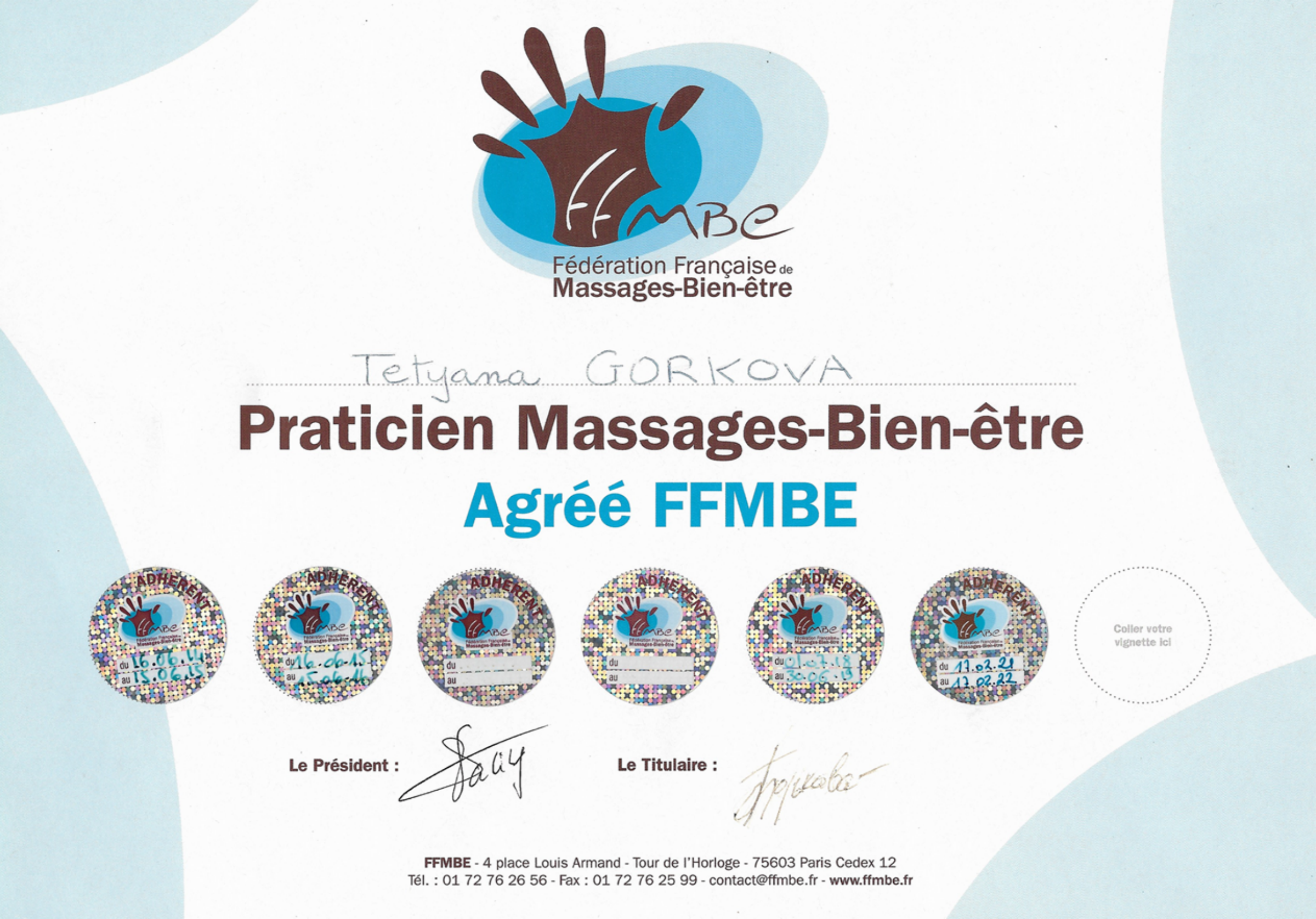 Praticien diplomé massage Bien Être à Avignon